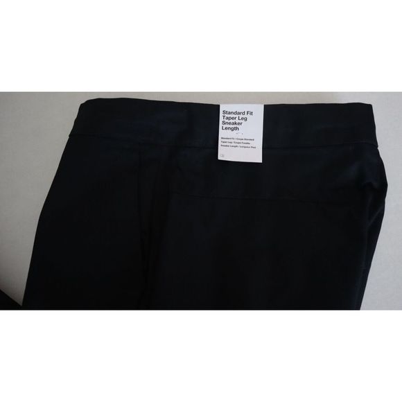 Nike DD7032 010 Men's Sz 32 Black Tapered Leg Sneaker Length Cropped Pants $85 - Picture 9 of 10